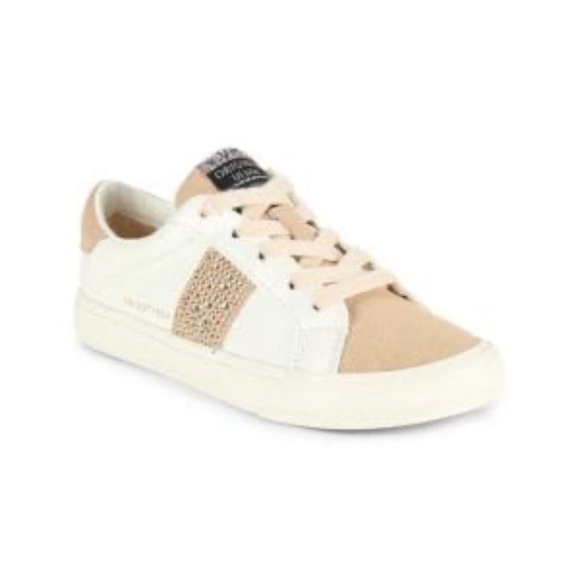 VINTAGE HAVANA Boy's Embellished Trim Low Top Sneakers 4 - Picture 1 of 13